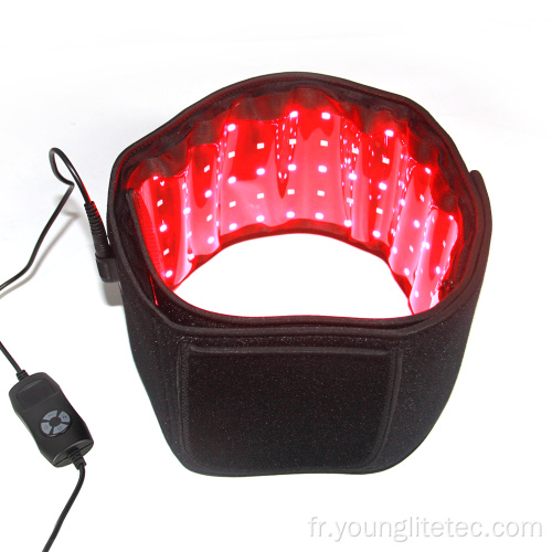 Ceinture de thérapie de perte de poids de soulagement de la douleur LED